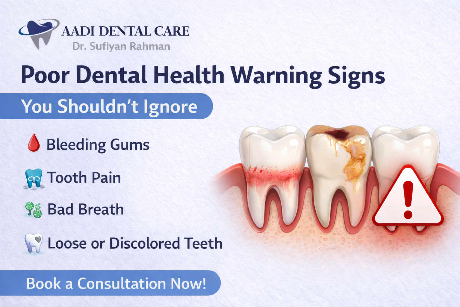 Poor Dental Health: Early Signs You Should Never Ignore